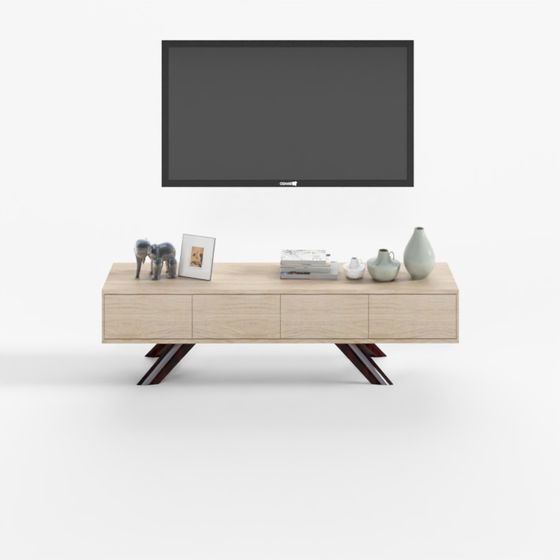 Minimalist TV Stand 3D Model