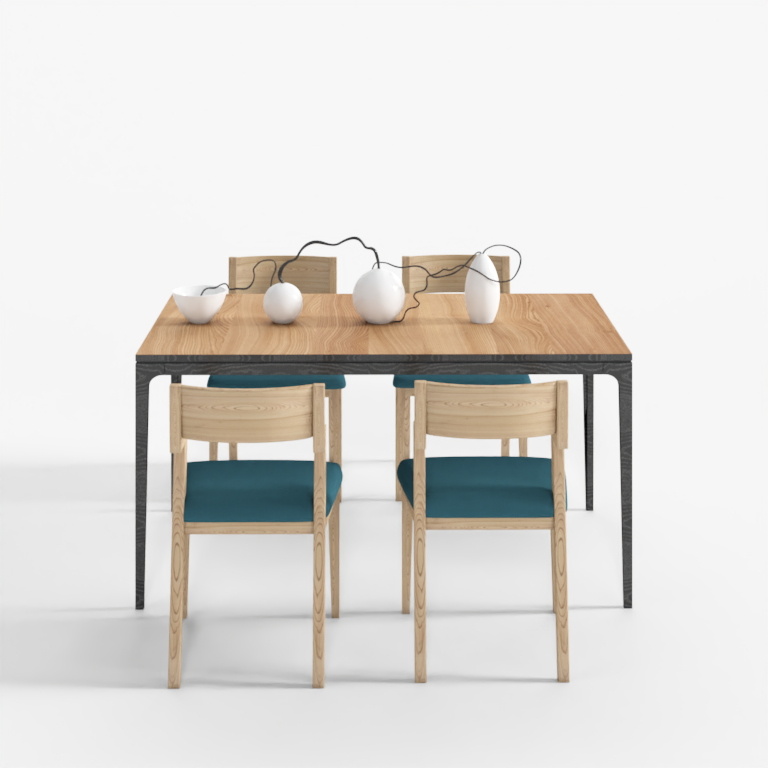 Mushroom decoration-Nordic Munich-dining room-dining table combi