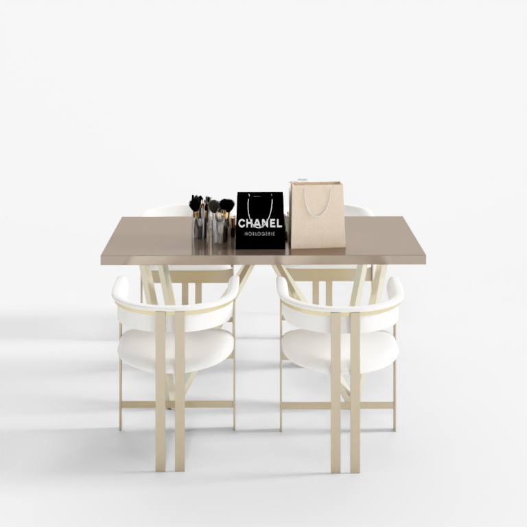 The industry of the peak-DW-DT01 dining table and 2 combined