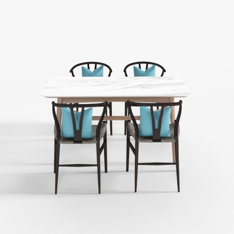 Dining table combination