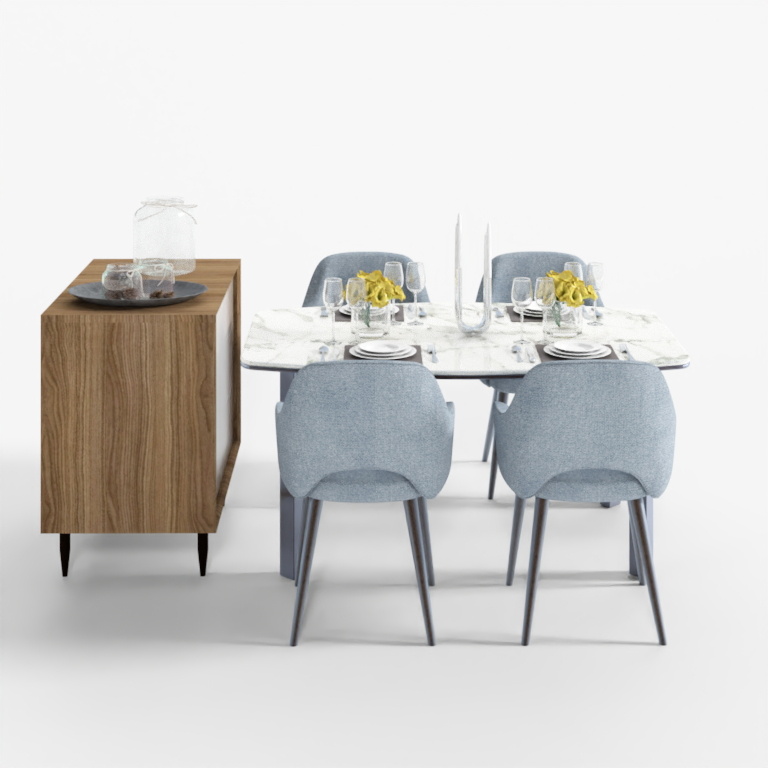 Dining table combination