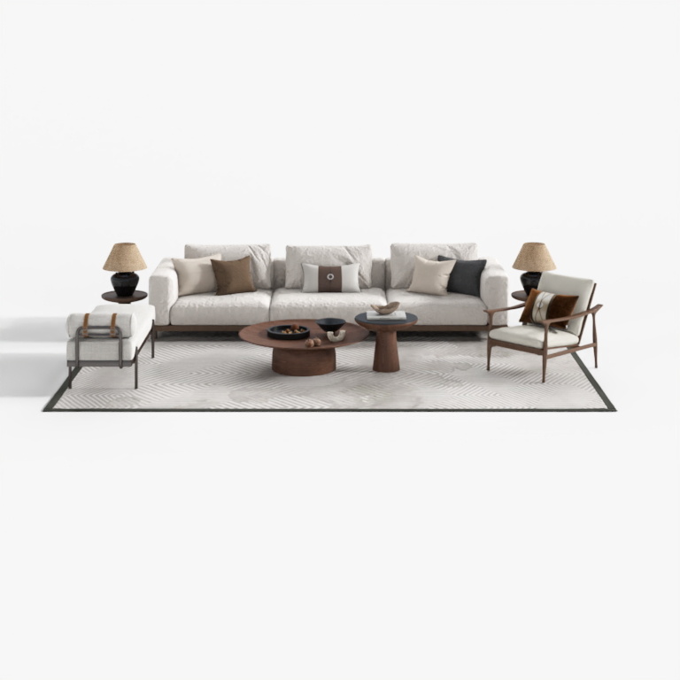 Song-Style Multi-Seat Sofa Set