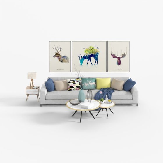 Urban Nature Escape 3D model