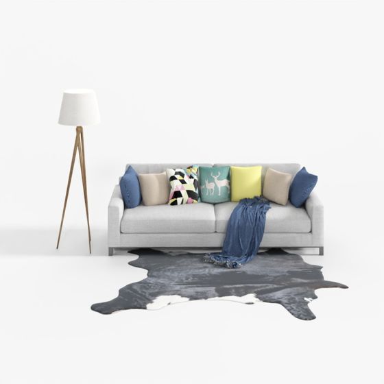 Urban Living Room 3D Model