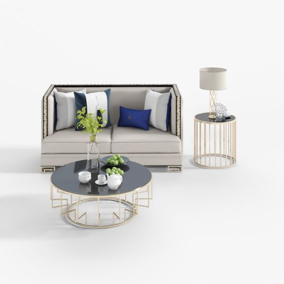 Urban Living Room Sofa 3D model
