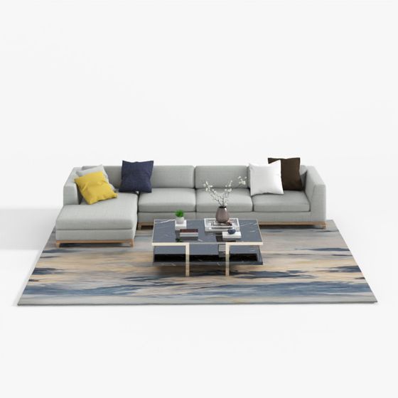 Urban Oasis 3D Model for Modern Interiors