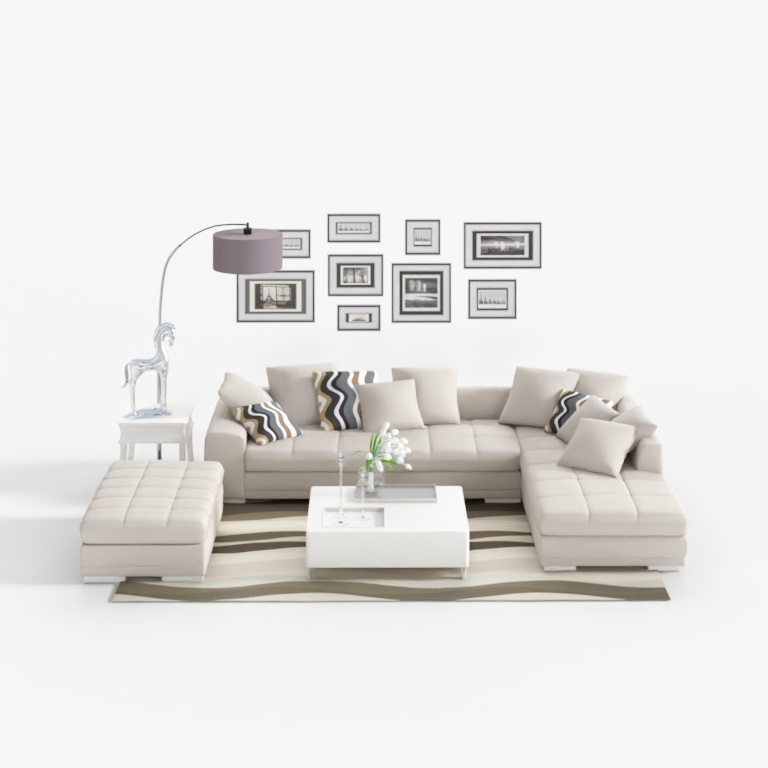 Modern sofa combination
