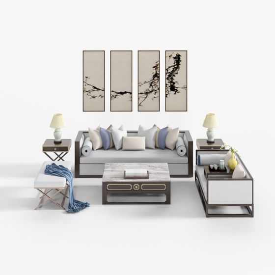 Urban Loft Suite 3D Model