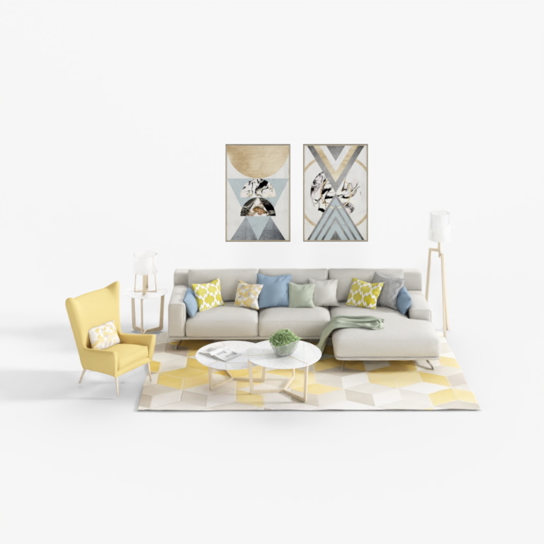 Stay-soft-sofa combination