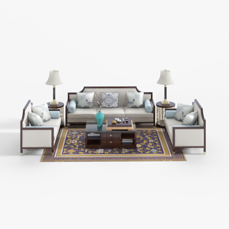 Combinaison de canapé de style chinois 1