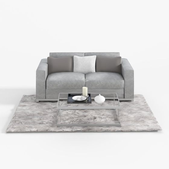 Urban Living Room Sofa 3D model