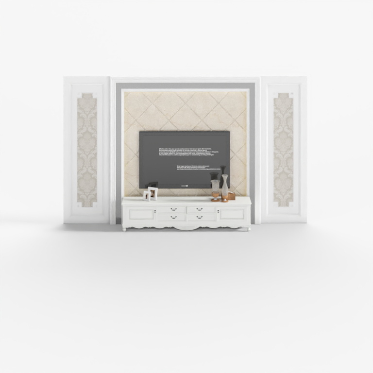 TATA wooden door-TV with TV Cabinet combination