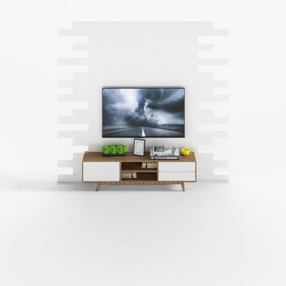Modern TV Cabinet Combination 3D Model