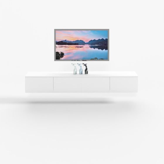 Modern Minimalist TV Stand 3D model