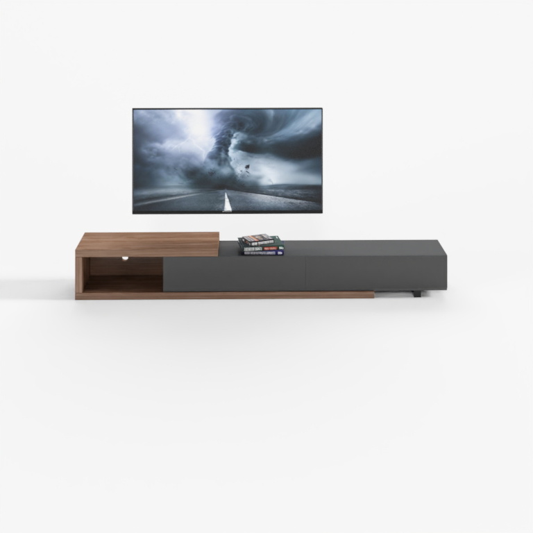 Ebony TV Cabinet combination