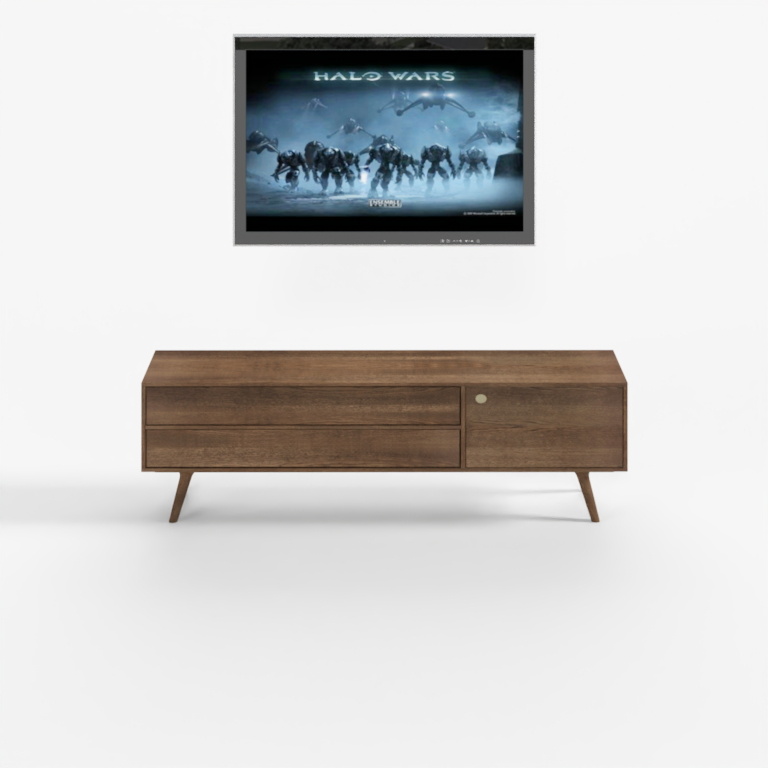 Nordic style-solid wood TV Cabinet combination