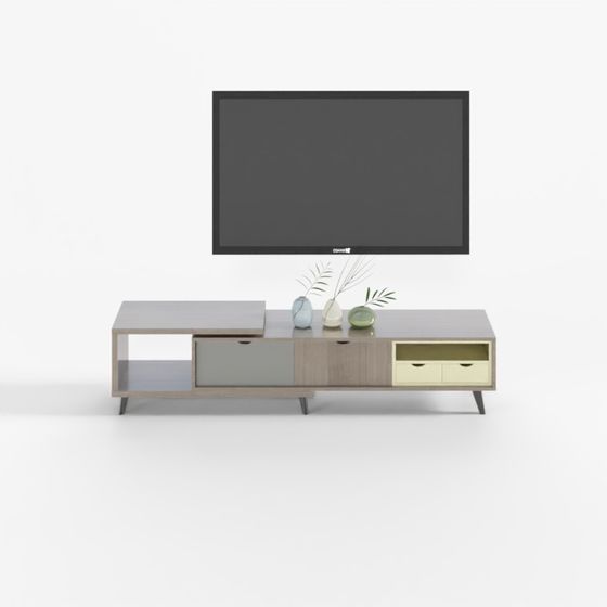 Nordic TV Cabinet Combination 3D Model
