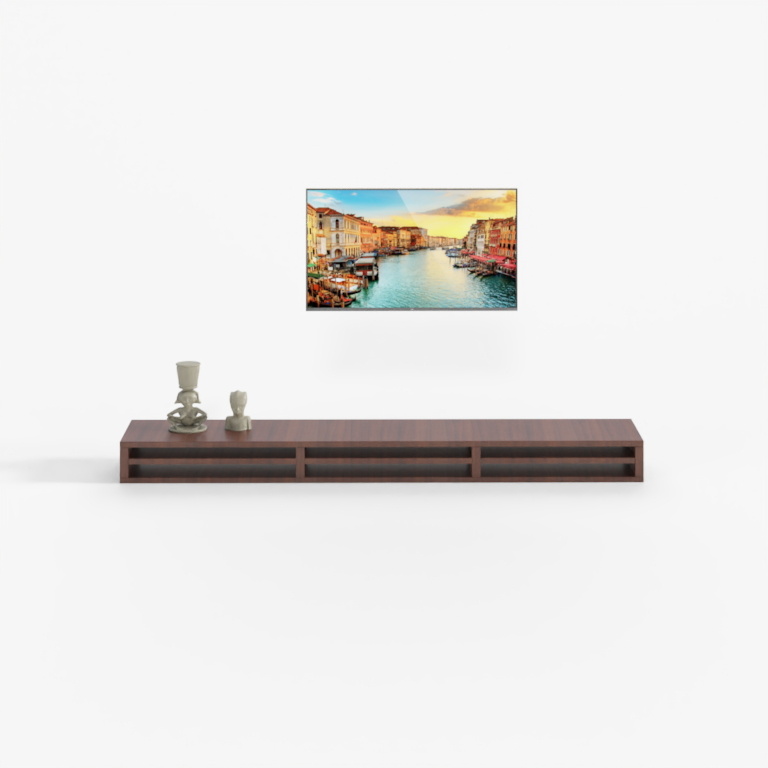 American Southeast floor-to-ceiling storage living room TV Cabin