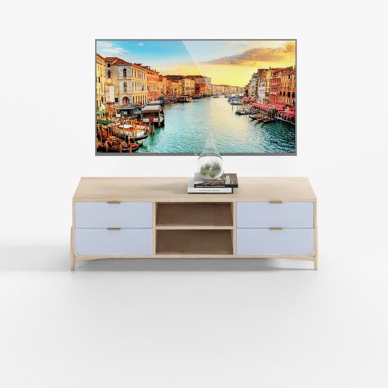 Elegant 3D Model TV Stand for Modern Home Design