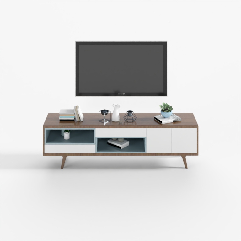 Modern Minimalist TV Cabinet 3D model