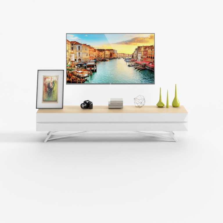 現代簡約一電視櫃一烤漆組合