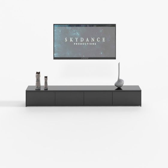 Modern Minimalist TV Cabinet 3D model
