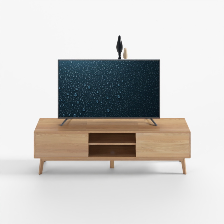 Shanghai si homes-Japanese-1. 8 m two door TV Cabinet combinatio