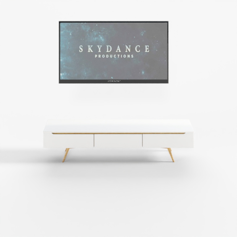 Three furnished-the Nordic IKEA single-product-TV Cabinet with 1