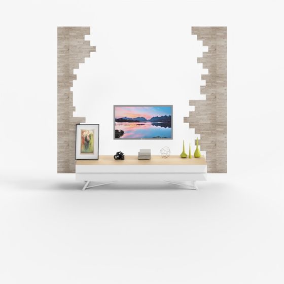 Urban Elegance Wall Unit 3D model