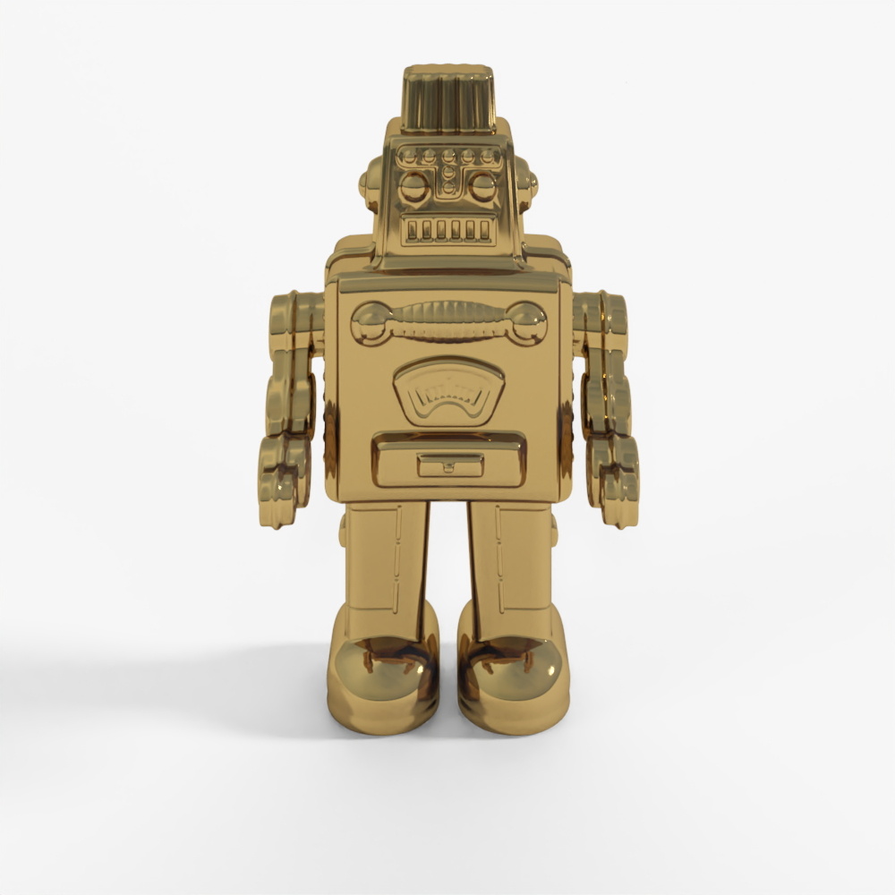 My Robot Gold Decorative Object