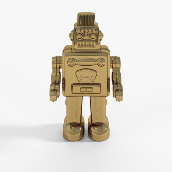 My Robot Gold Decorative Object