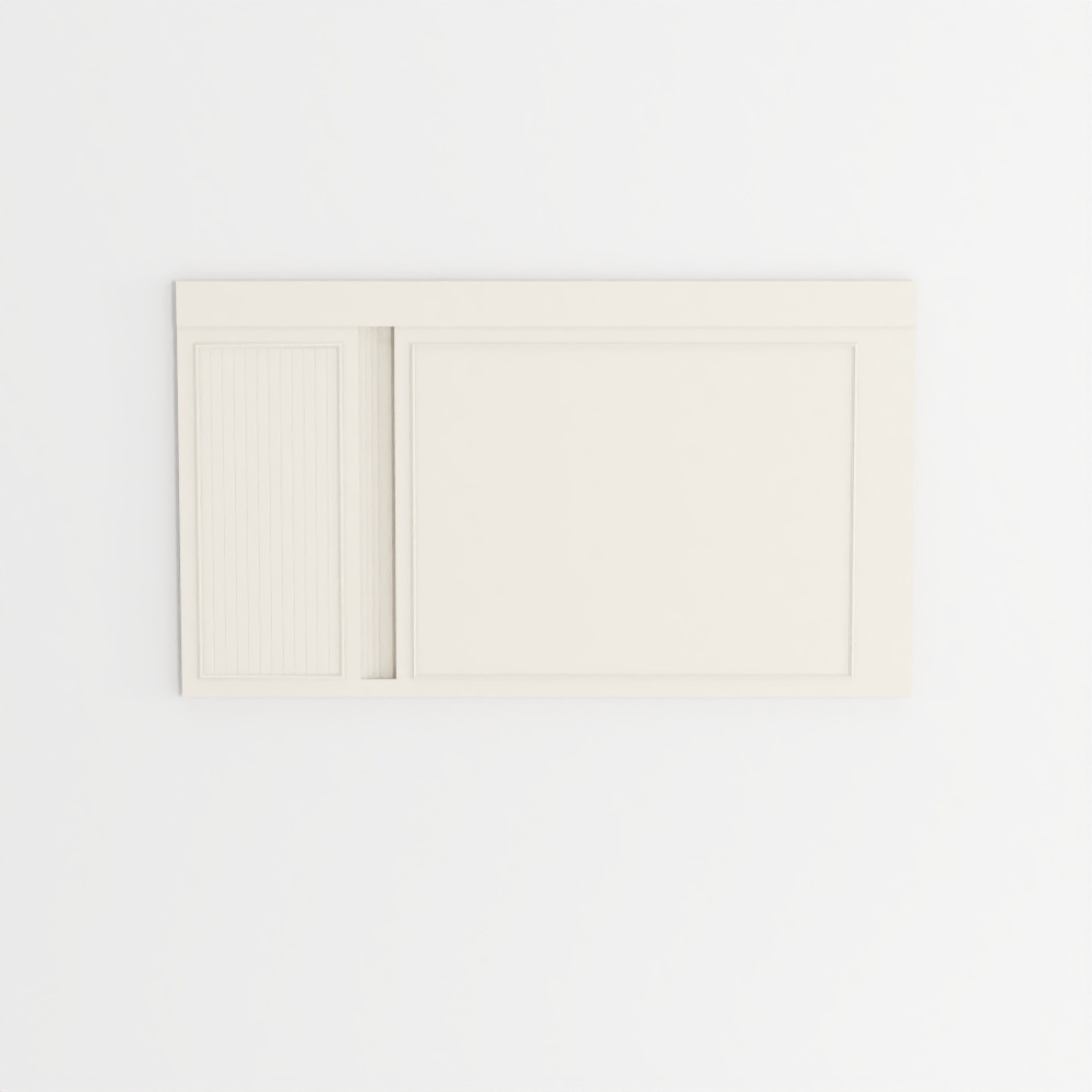 French Mid-Century Home Feature Wall