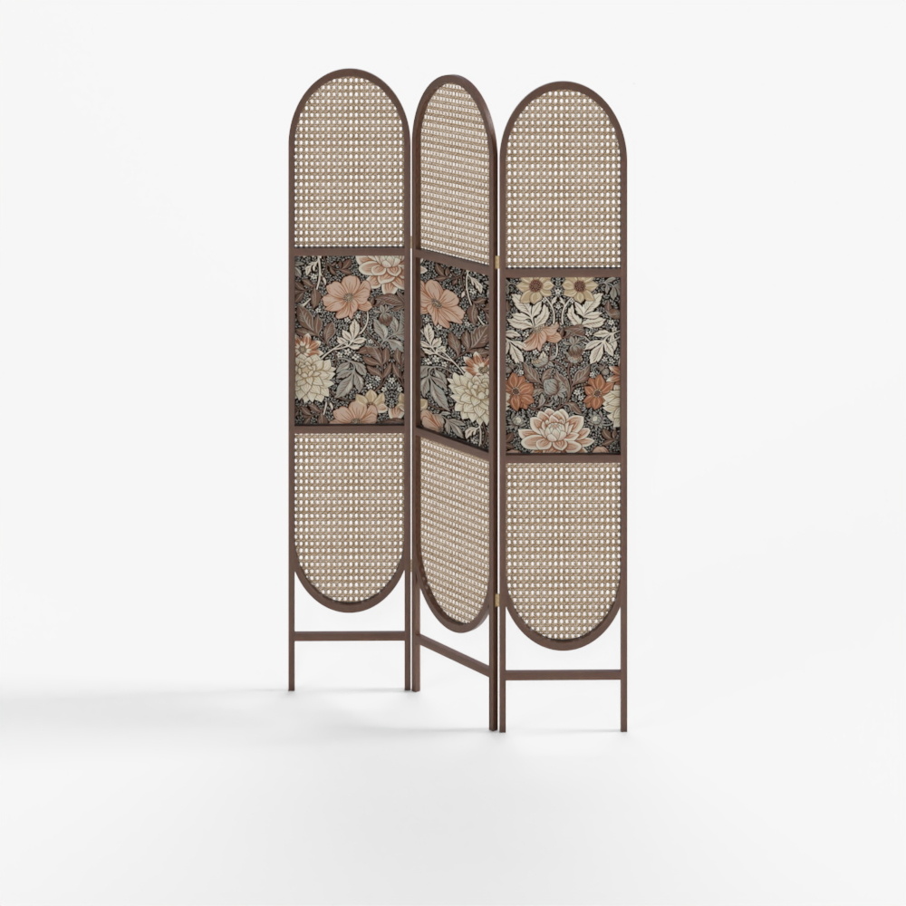 Französischer Mid-Century Paravent