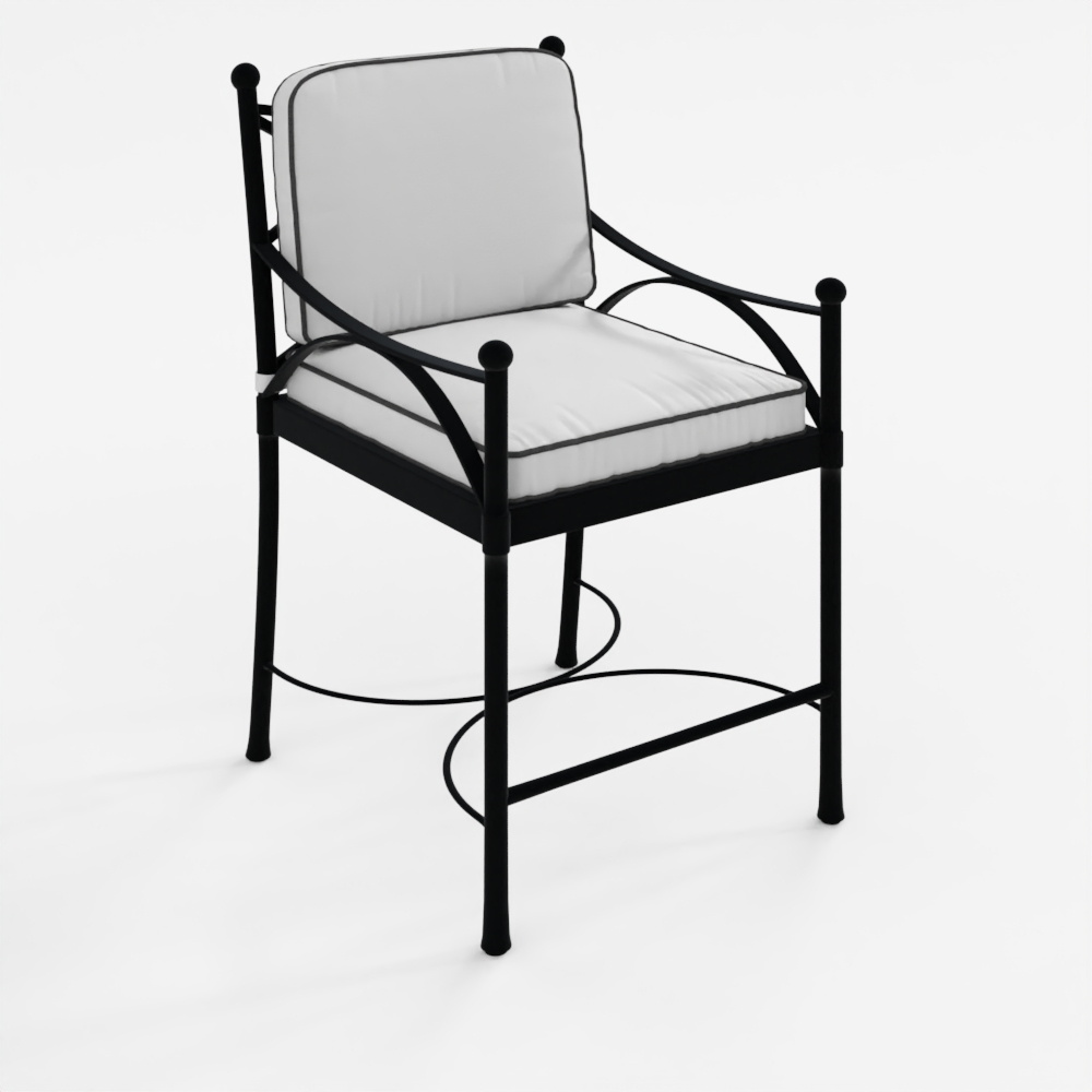 French Mid-Century Living Room Upholstered Chair 2