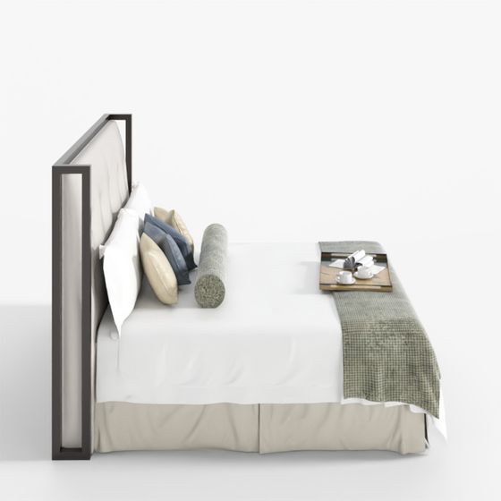 Phòng Đông Nam Á khách sạn vải da nghệ thuật giường mềm kết hợp