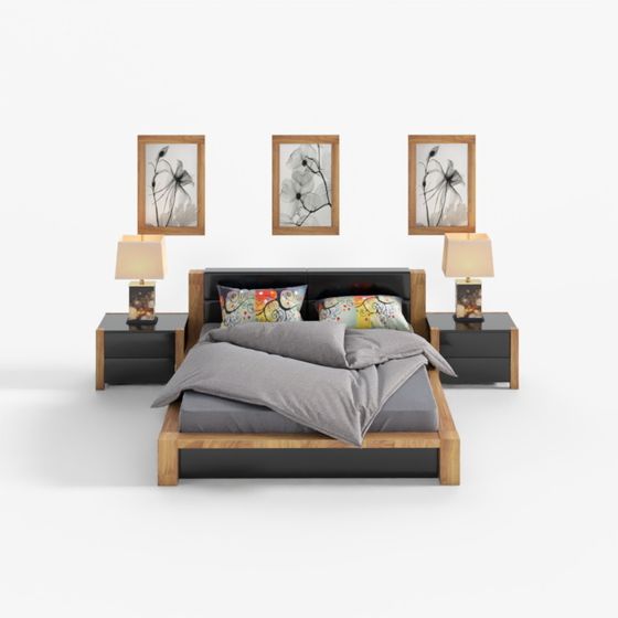 Urban Retreat Bedroom Set 3D model