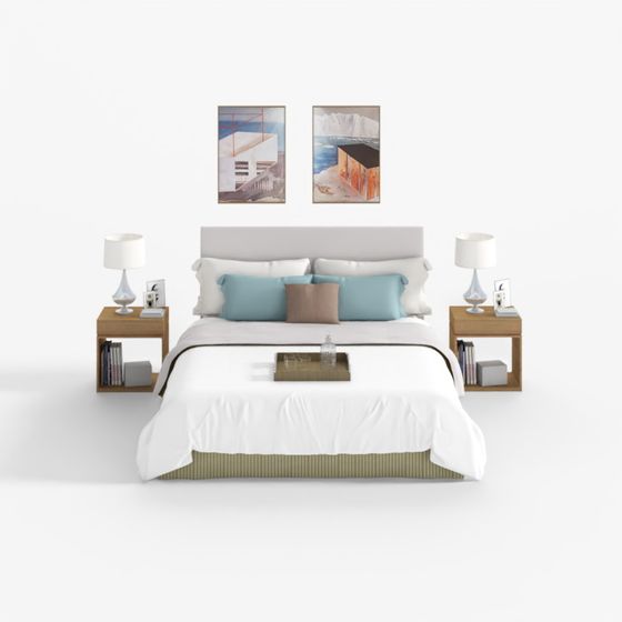 Modern Bedroom 3D Model