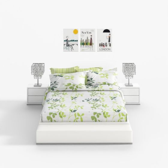 Minimalist Bedroom Suite 3D model