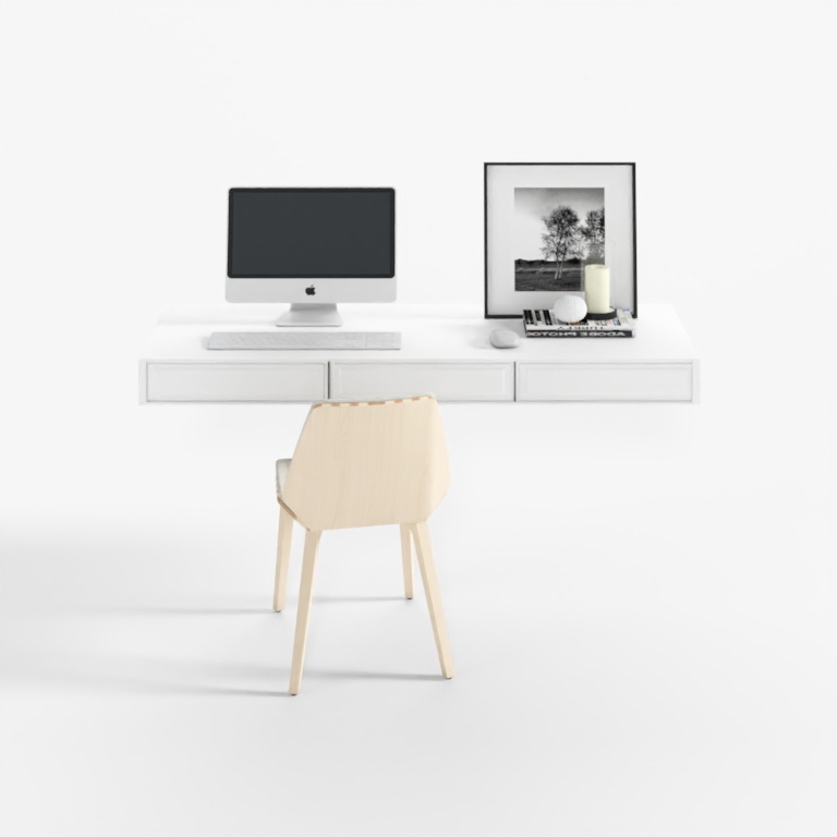 Modern minimalist kids room hanging wall Desk combination