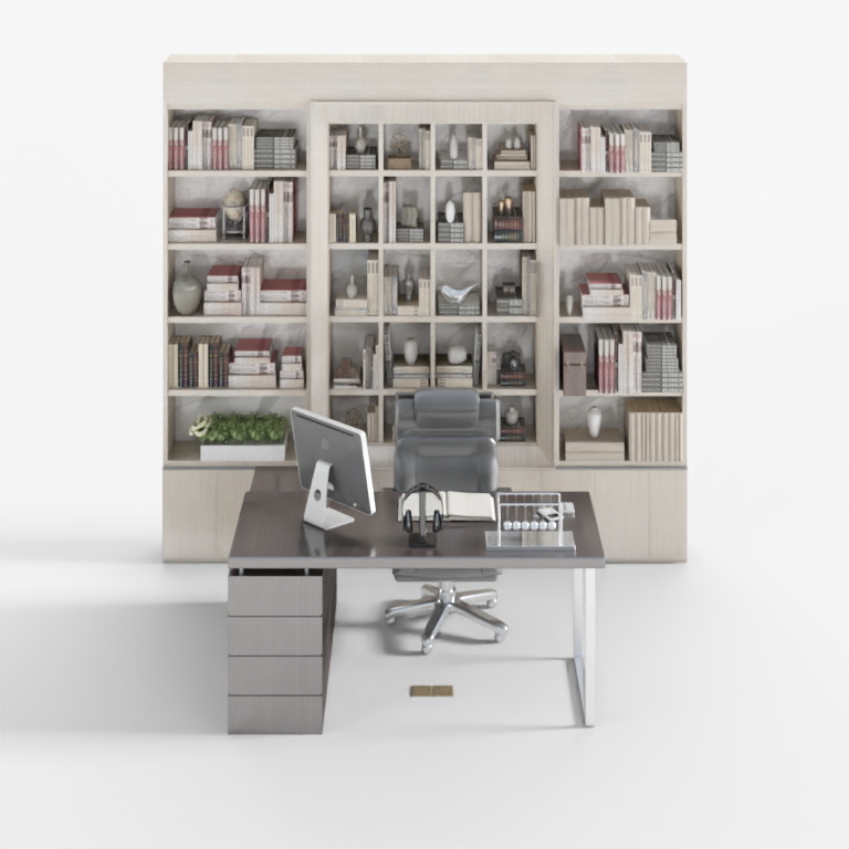 Work Desk and Chair Combination