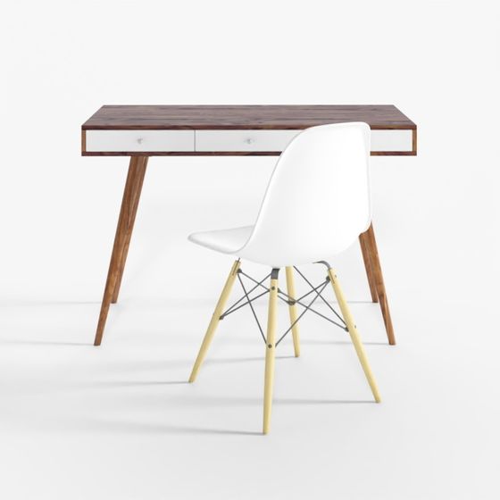 Mid-Century Modern Desk Set 3D model