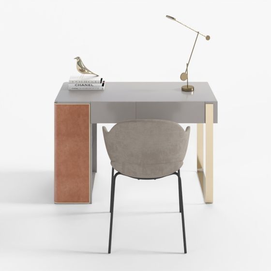 modern leather desk set