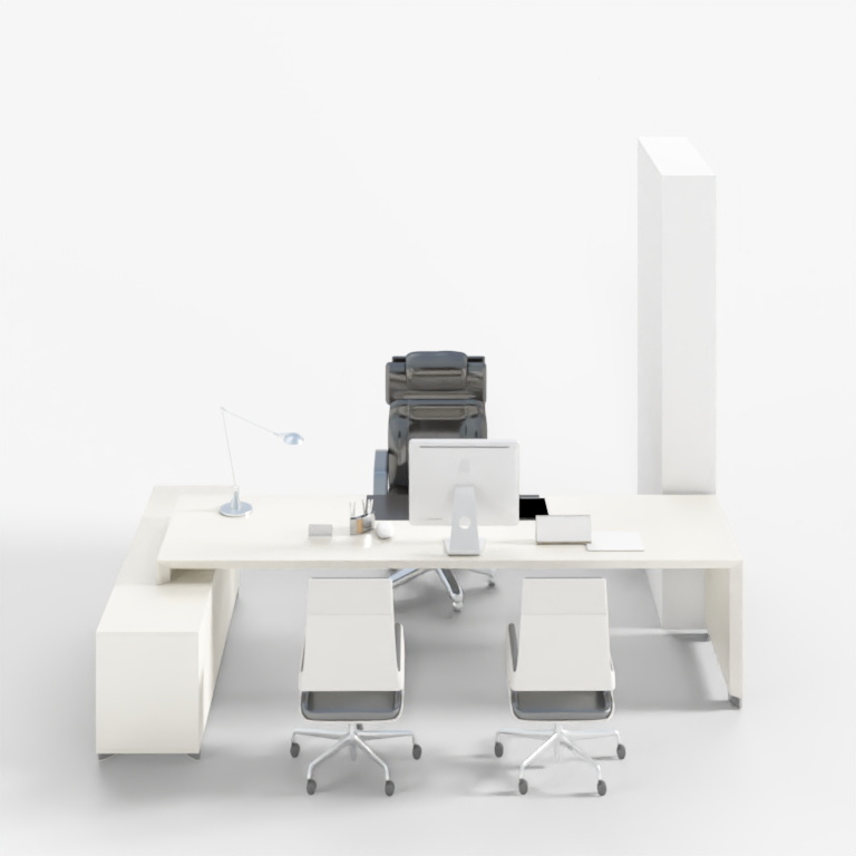 Modern Style Office Desk Combination
