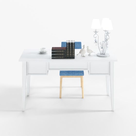 Urban Study Desk 3D model