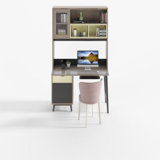 Contemporary Home Office Desk 3D model