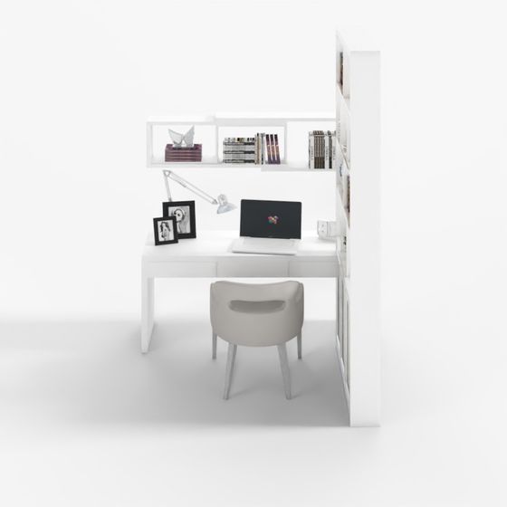 Modern Minimalist Home Office 3D model
