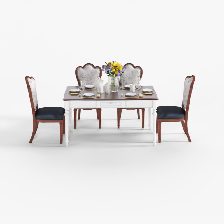 Fira town-dining room-dining table combination