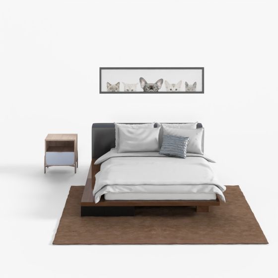 Contemporary Bedroom 3D model