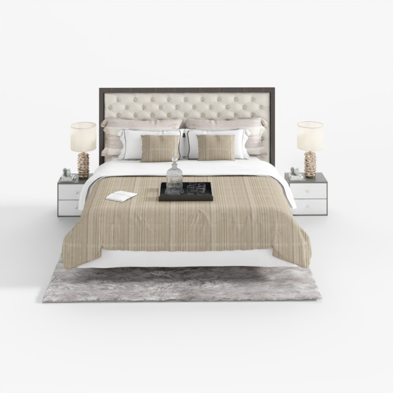 Snow shadow-jazz of modern luxury-the master bedroom-bed combina