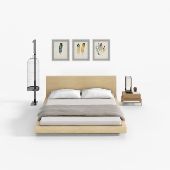 Urban Rest Bed 3D model